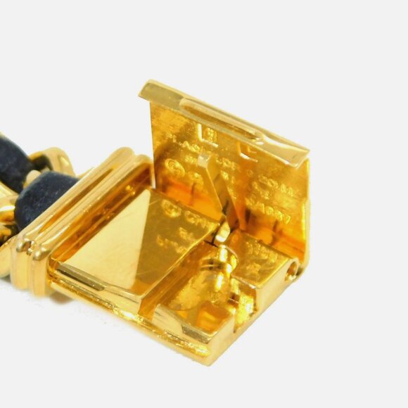 MINT! CHANEL Premiere 18k Gold Plated L Quartz Ladies Watch - Picture 11 of 11